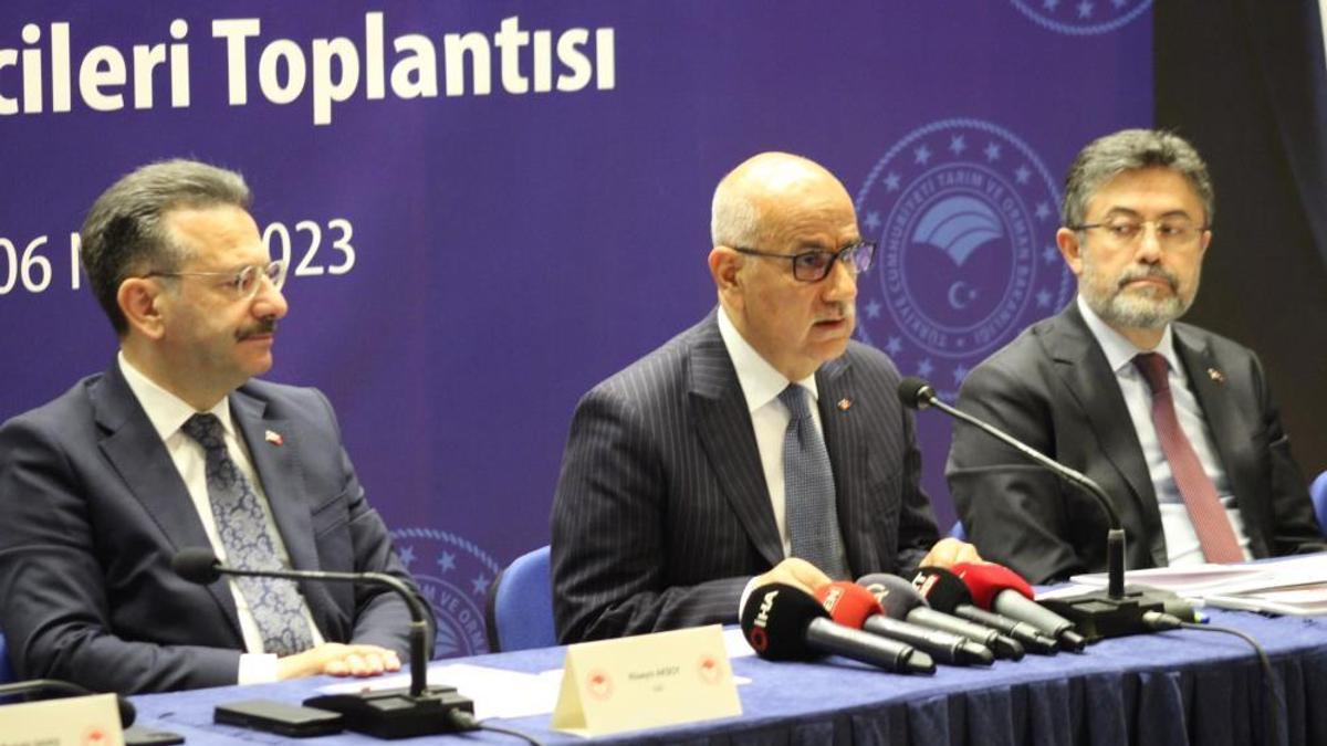 Bakan Kirişci: Gıda arz güvenliğinin öneminin artacağını öngördük ve vizyon projelerimizi belirledik