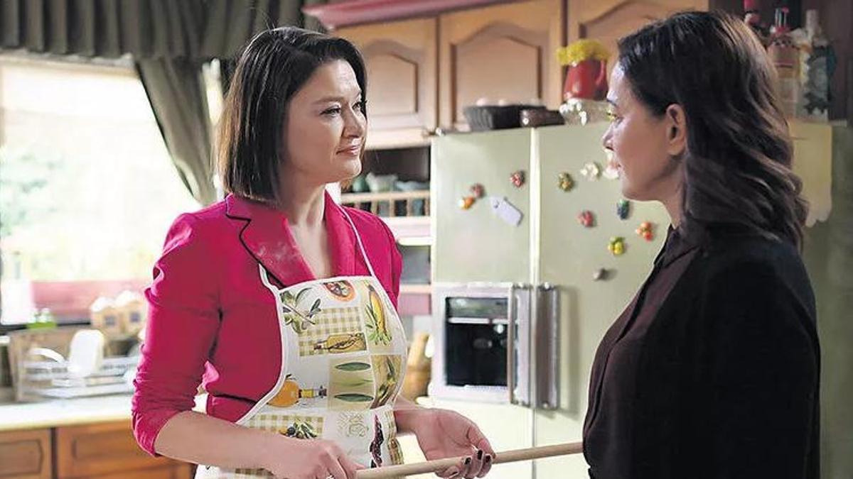 Nurgül Yeşilçay ‘Veda Mektubu’nda mutfağa girdi!