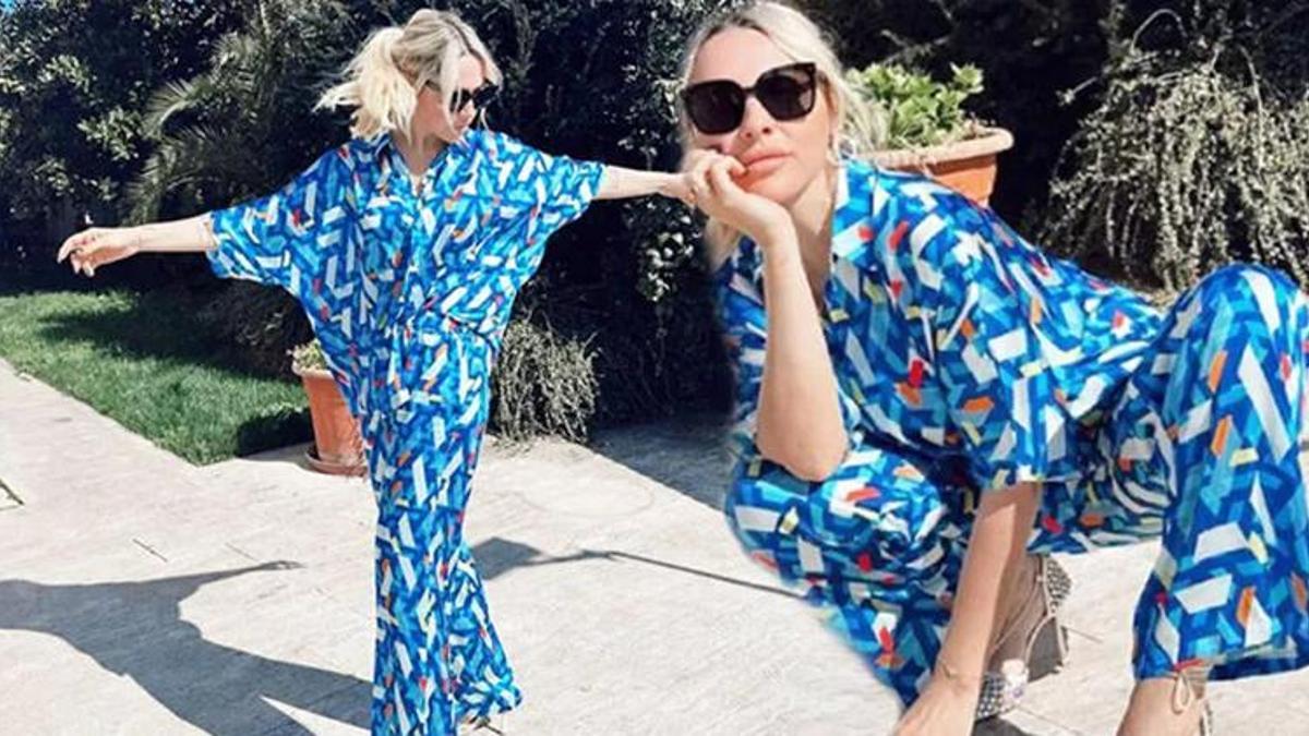 Hadise'den 'Mutluluktan uçuyorum' pozu!