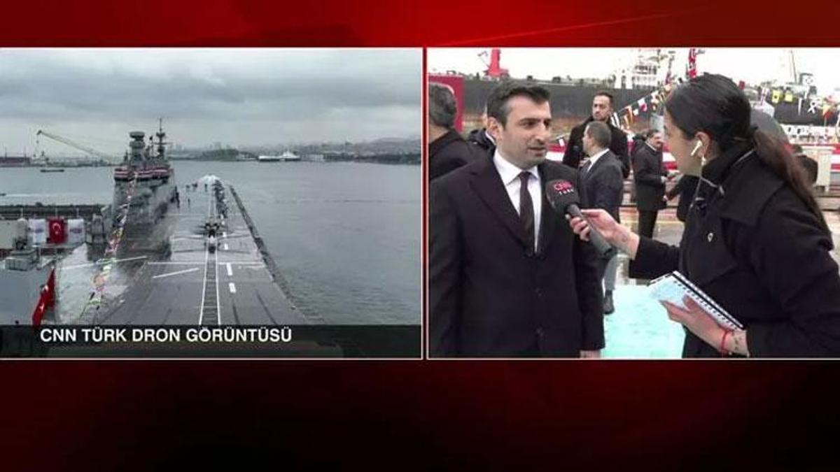 Selçuk Bayraktar'dan TCG Anadolu açıklaması: Görünce gurur duydum