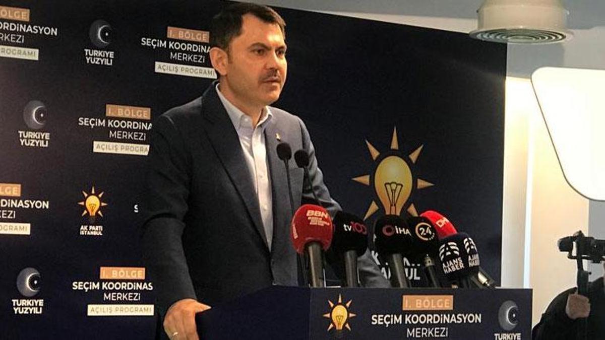 Bakan Kurum: İstanbul’dan aday olmak bir şereftir
