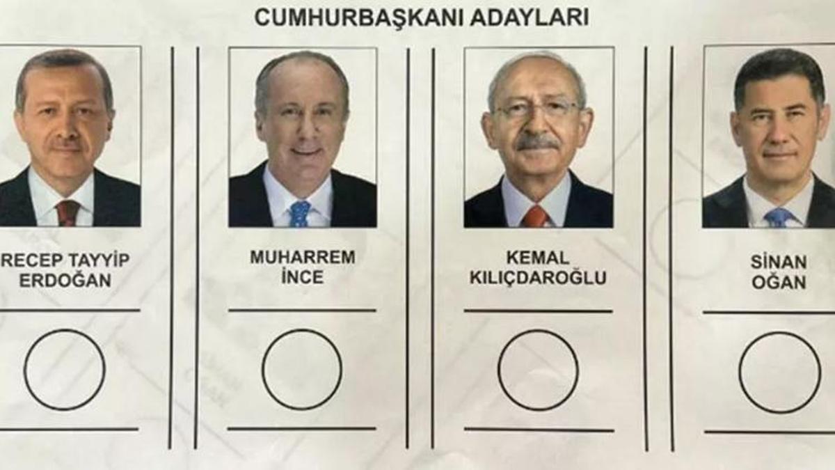 YSK onayladı! İşte 14 Mayıs oy pusulası