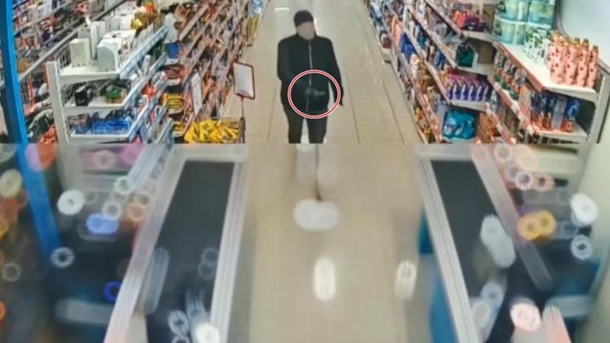 Bıçakla girdiği marketten kasadaki 6 bin 500 TL'yi aldı