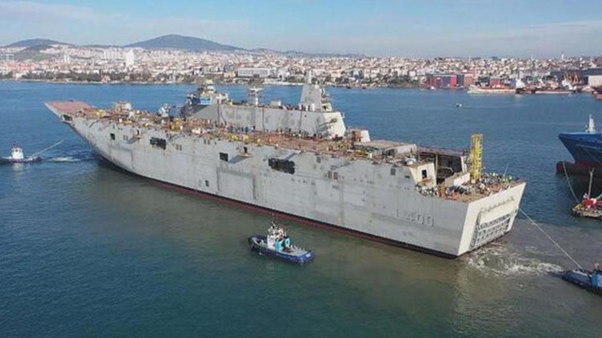 Dünyada bir ilk! Ziyarete açılıyor: 'TCG Anadolu harp tarihindeki yerini aldı'