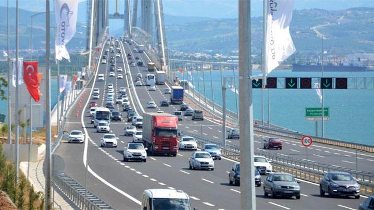 Köprü ve otoyol geçiş ücretlerine zam geldi