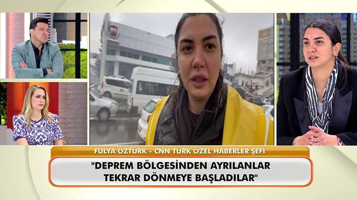 Fulya Öztürk, deprem bölgesinde yaşadıklarını Neler Oluyor Hayatta ’da anlattı!