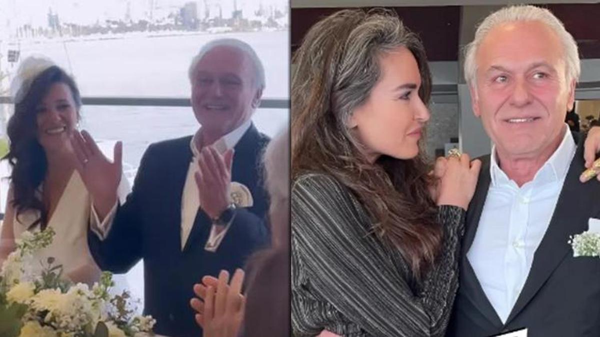 Eda Taşpınar'ın babası Teoman Taşpınar evlendi