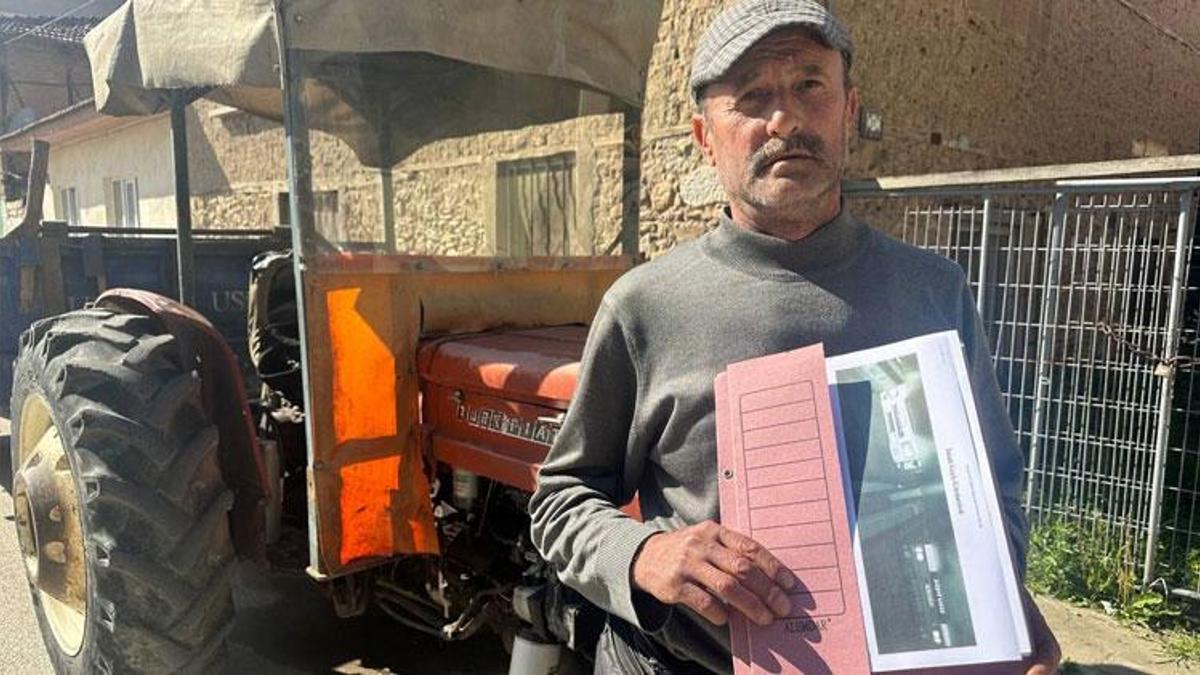 Traktörü yüzünden başına gelmeyen kalmadı! Hayatında hiç İstanbul'u görmedi 54 kez otoyol ve köprü cezası geldi