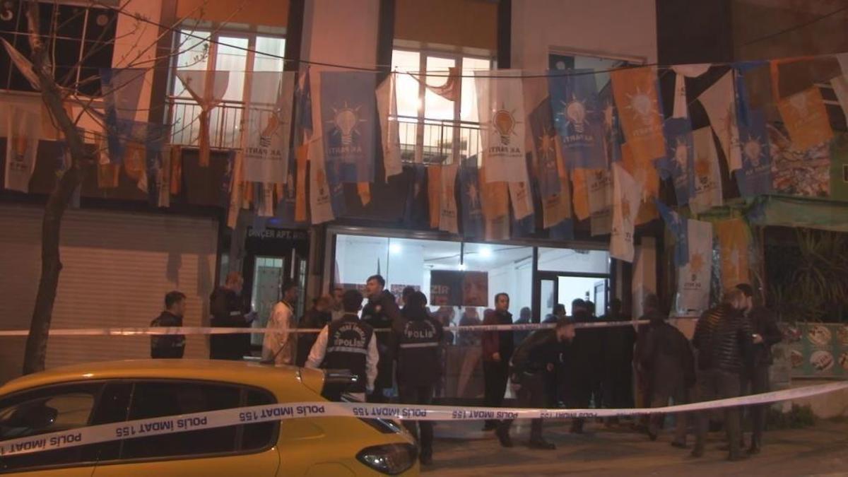 AK Parti binasına ateş edilmesiyle ilgili 2 kişi tutuklandı