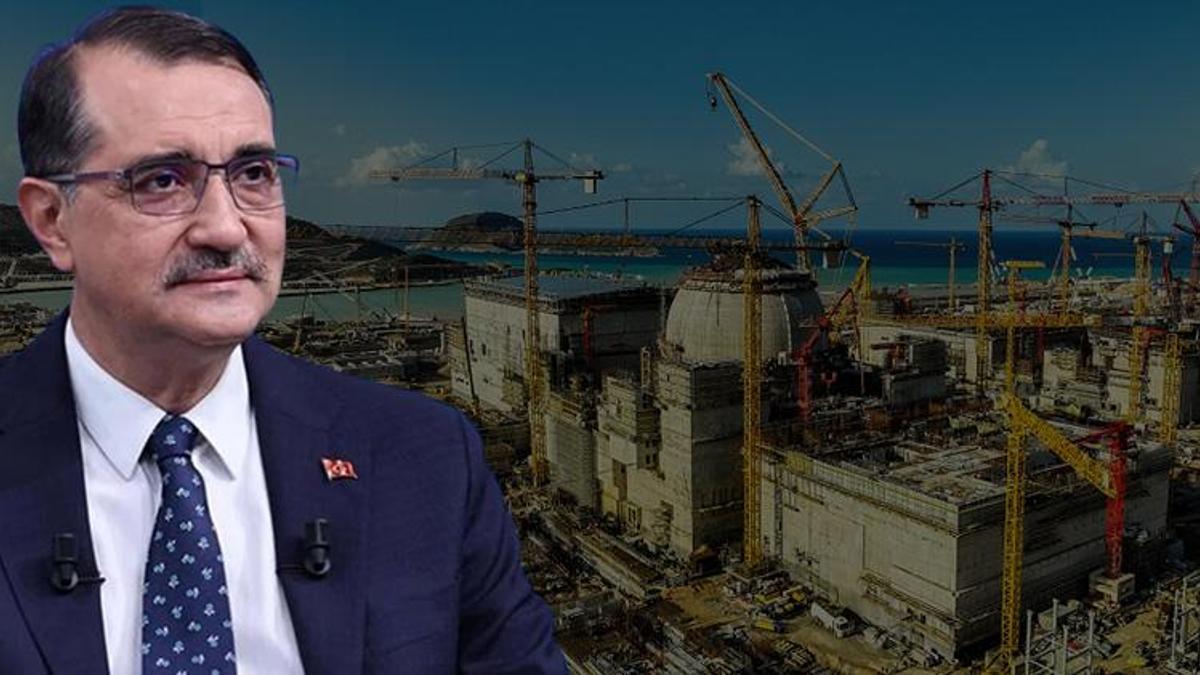 Bakan Dönmez Akkuyu NGS'de elektrik üretimi yapılacak tarihi açıkladı