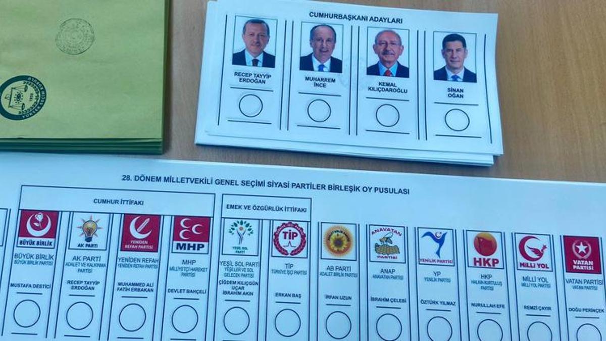 Esenboğa Havalimanı'nda oy verme devam ediyor