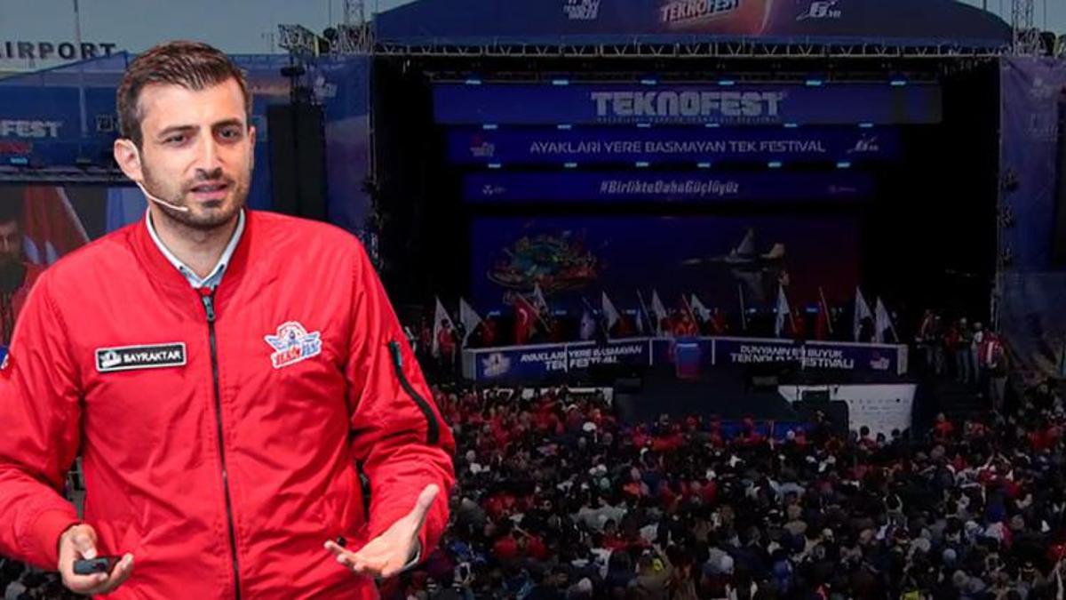 TEKNOFEST 2023 başladı! Selçuk Bayraktar: Dünyada liderliğe oynuyoruz