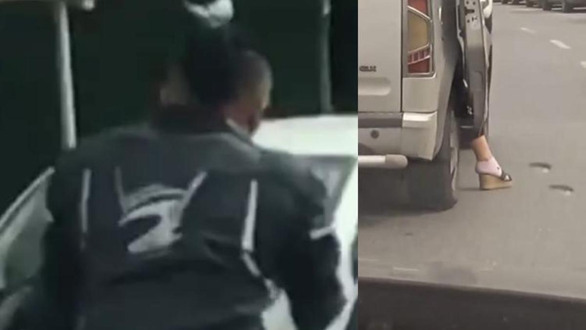 İstanbul trafiğinde ölüme davetiye anları! Dakikalarca bu şekilde yolculuk yaptı