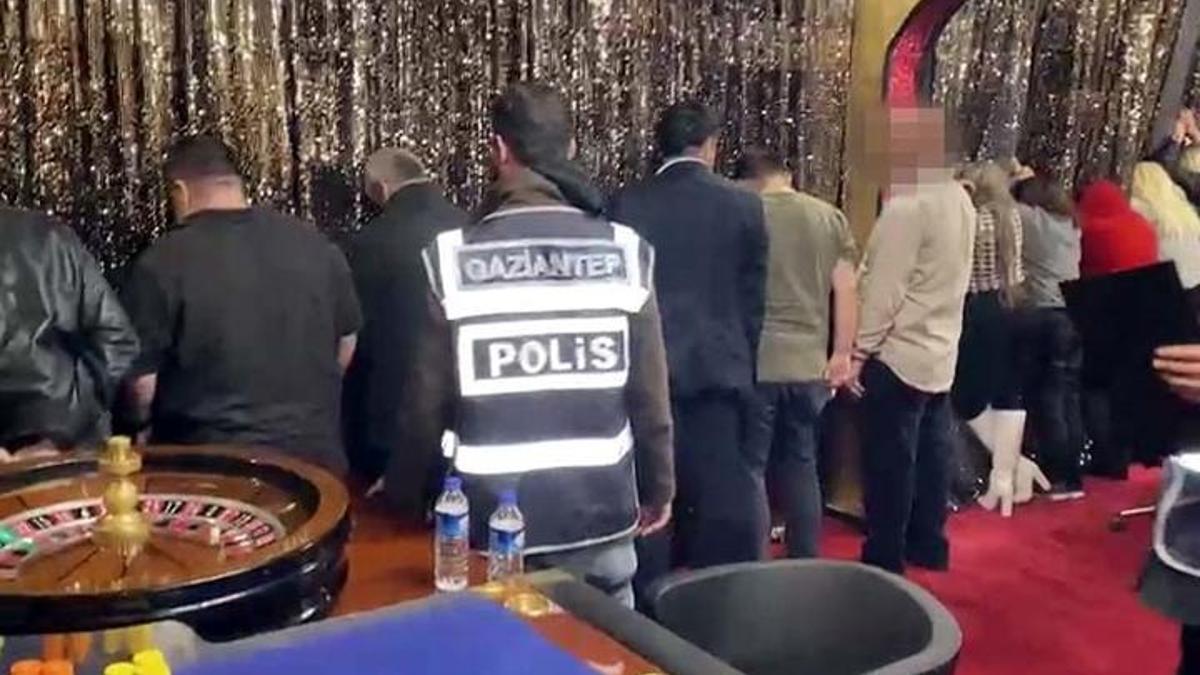 Gaziantep'te kumar operasyonu: 10 gözaltı