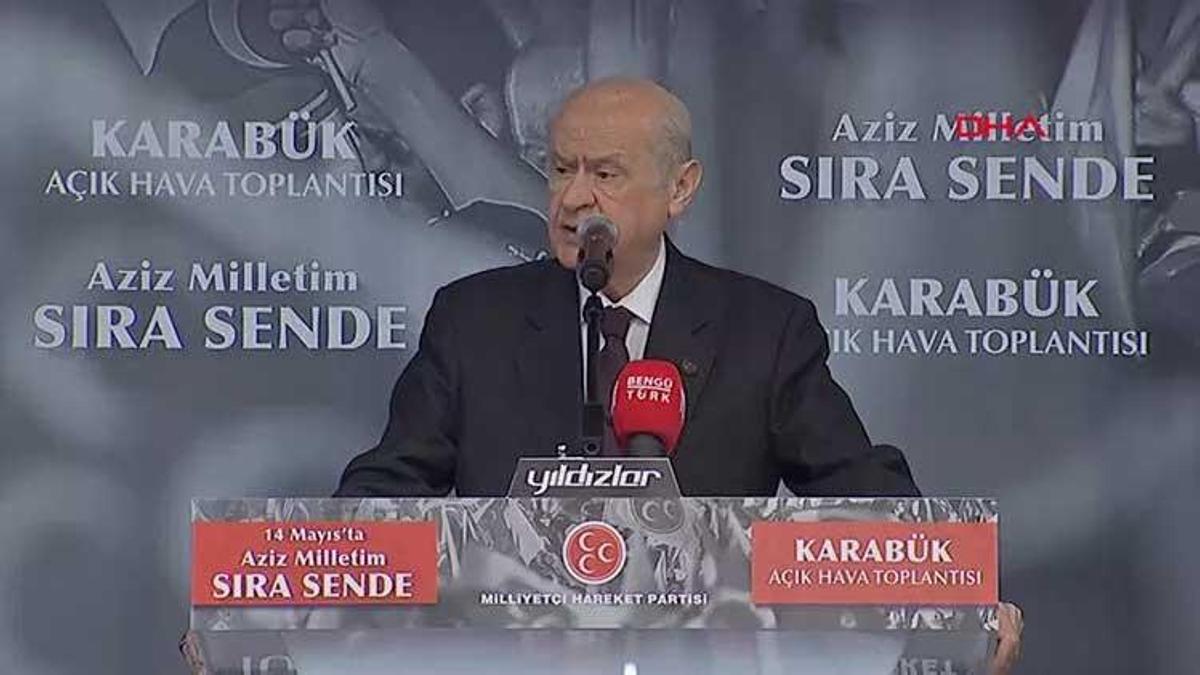 MHP Genel Başkanı Bahçeli: Bileklerini sandıkta bükeceğiz