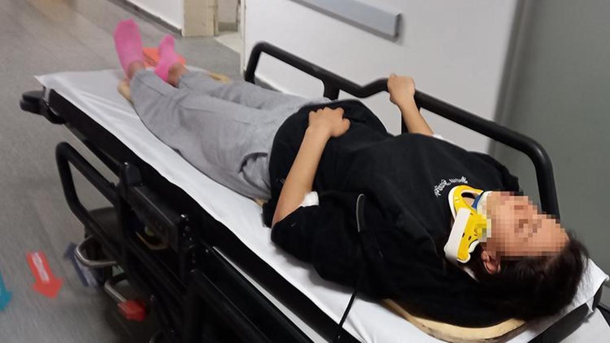 Yurttan kaçmak istedi, sarkıttığı çarşaf koptu! 16 yaşındaki genç kız yaralandı