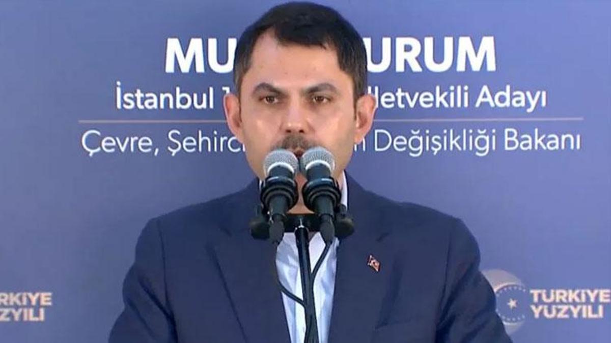 Bakan Kurum Maltepe'de: 25 günde 100’ü aşkın projenin temelini attık