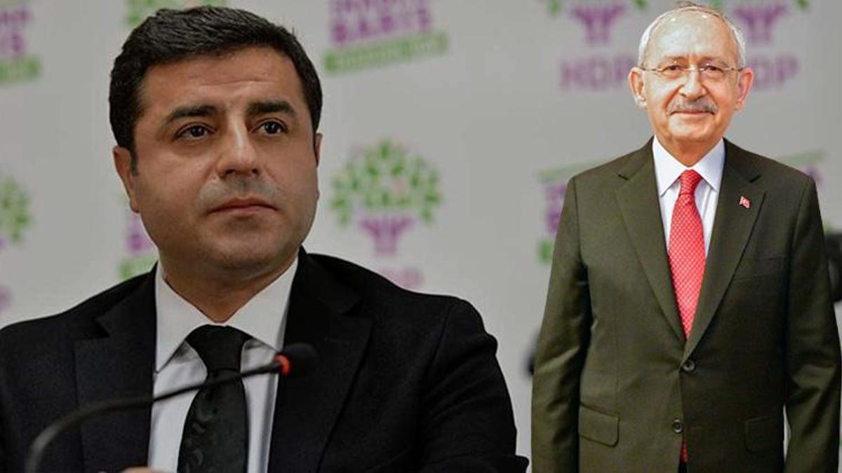 Selahattin Demirtaş'tan Kılıçdaroğlu paylaşımı: Benim oyum sizedir