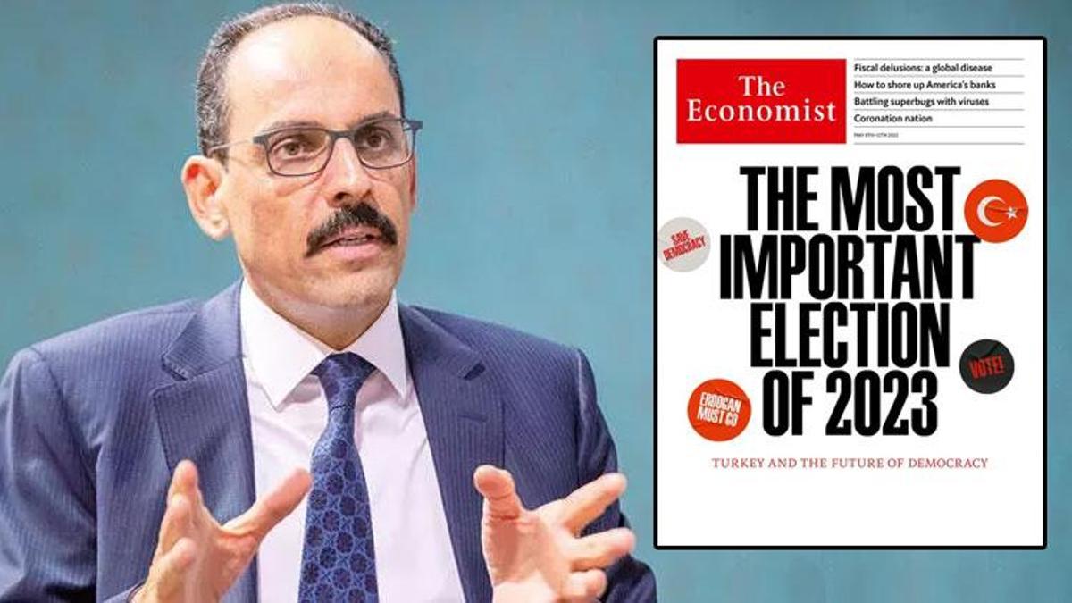 The Economist'in kapağına İbrahim Kalın'dan tepki: O günler geride kaldı