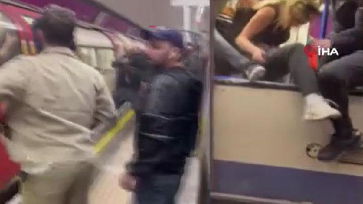 Londra metrosunda can pazarı! Yolcular panik içinde kendilerini dışarı attı