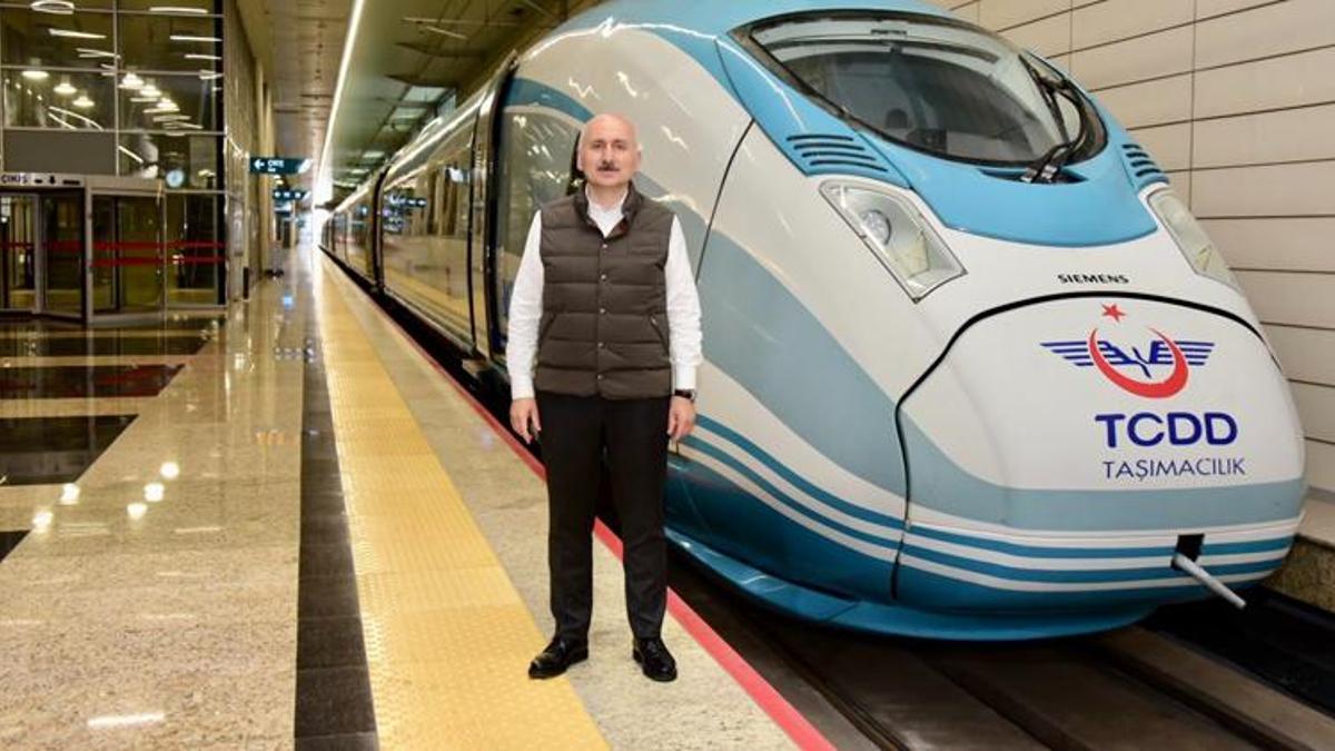 Bakan Karaismailoğlu: Samsun-Sarp hızlı tren hattında hızlı adım atacağız