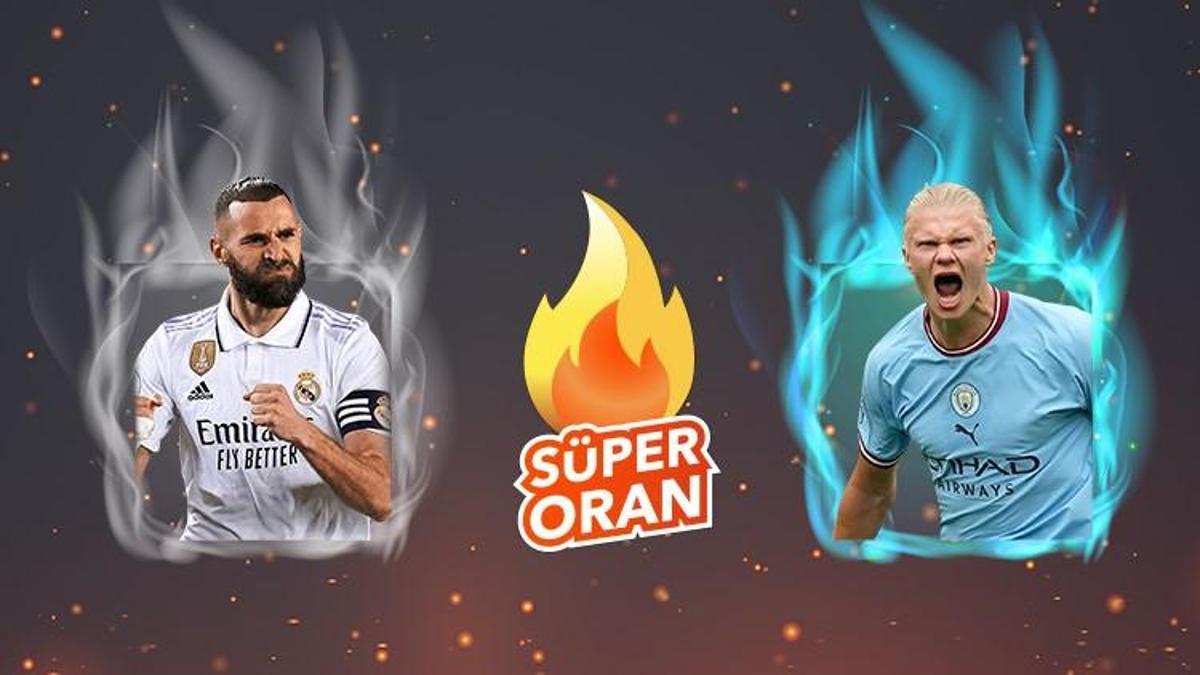Real Madrid - Manchester City maçı Tek Maç ve Canlı Bahis seçenekleriyle Misli.com’da