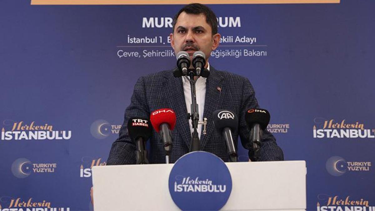 Bakan Kurum'dan Fikirtepe açıklaması: 12 bin konut inşa ediyoruz