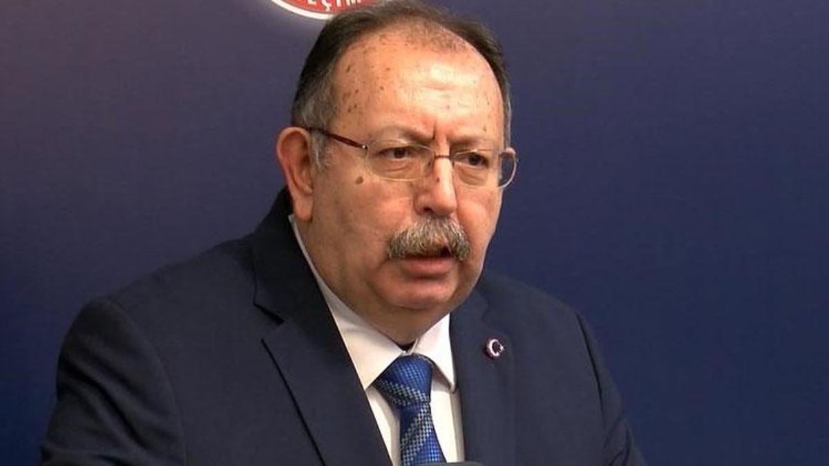YSK Başkanı Yener: Herhangi bir adayın pusulada üzeri çizilmemeli