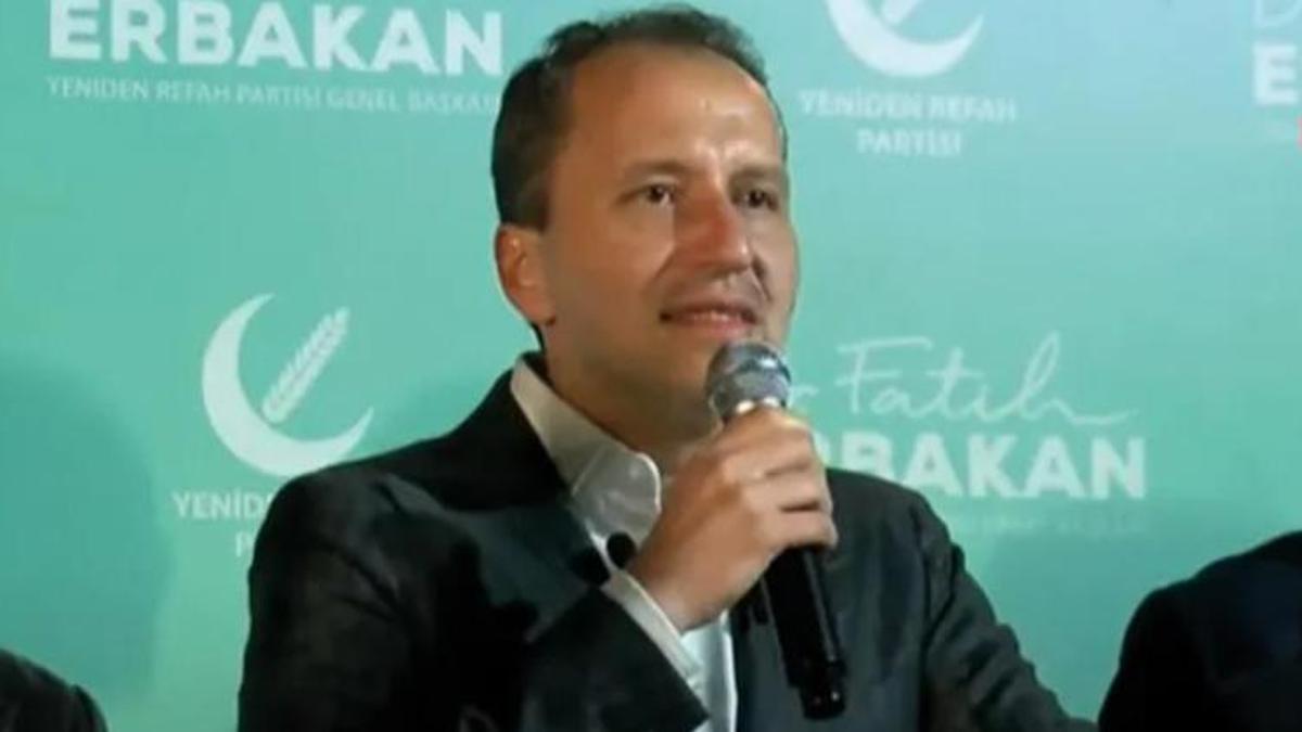Fatih Erbakan: Milli görüş 21 yıl aradan sonra yeniden Meclis'te