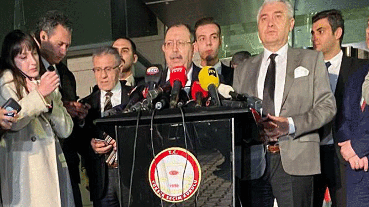 YSK Başkanı Yener, sisteme girilen sandık sayısını duyurdu