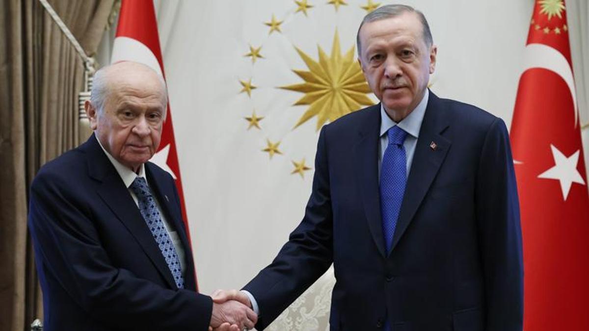 Cumhurbaşkanlığı Külliyesi'nde kritik görüşme! Erdoğan ile Bahçeli bir araya geliyor