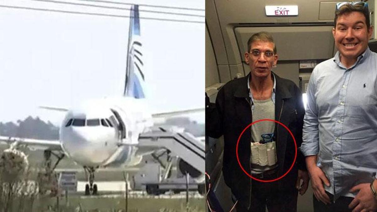 Yolcunun uçağı kaçırmak isteyen bombacıdan isteği şaşkınlık yarattı! 'Şimdiye kadarki en iyi selfie'