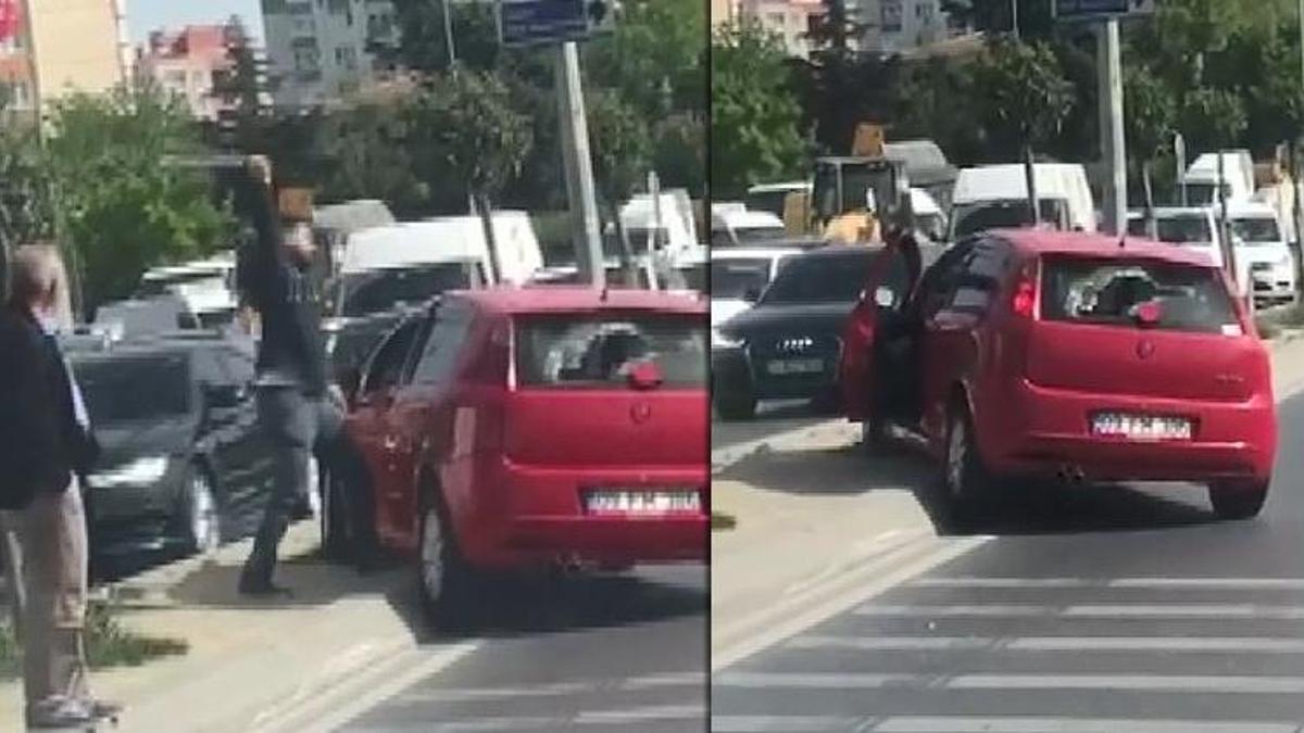 Dini nikahla yaşadığı kadını takip etti, başka arabaya binince dehşeti yaşattı!