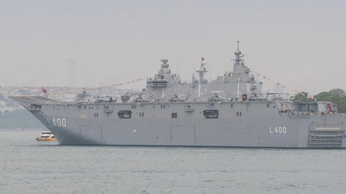 TCG Anadolu yeniden İstanbul'da