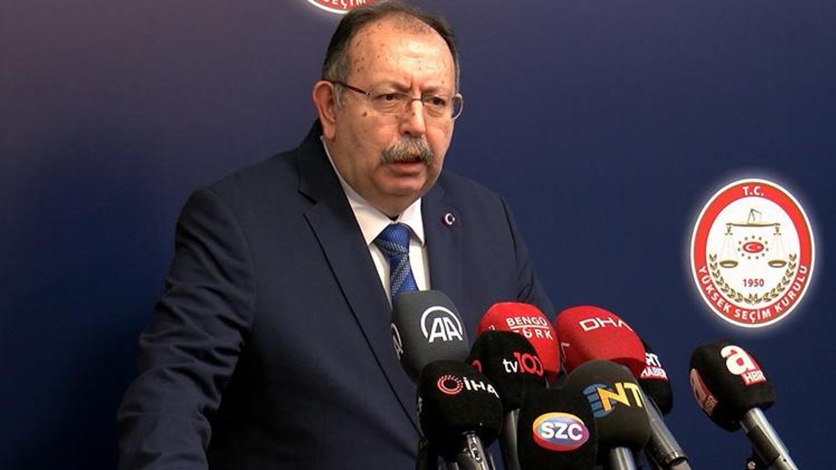 YSK Başkanı Yener: Sosyal medyada paylaşılan görsellerin YSK ile ilgisi yoktur
