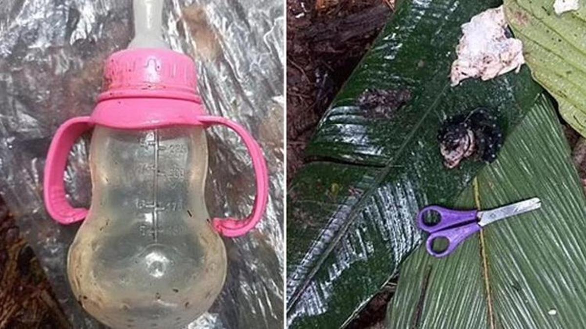 3 çocuk, 1 bebek düşen uçaktan sağ kurtuldu