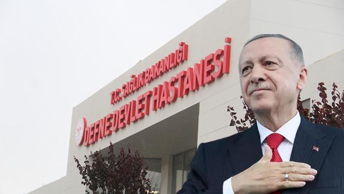 Defne Devlet Hastanesi bugün açılıyor