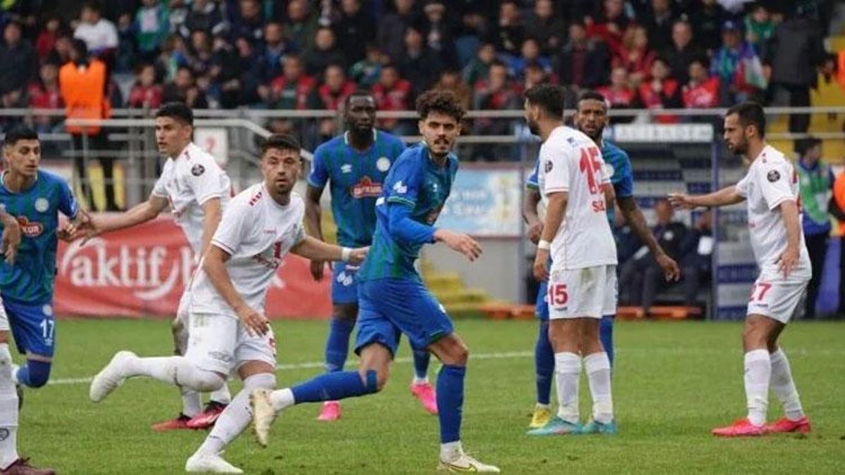 Samsunspor'dan sonra Süper Lig'e hoş geldin Ç.Rizespor