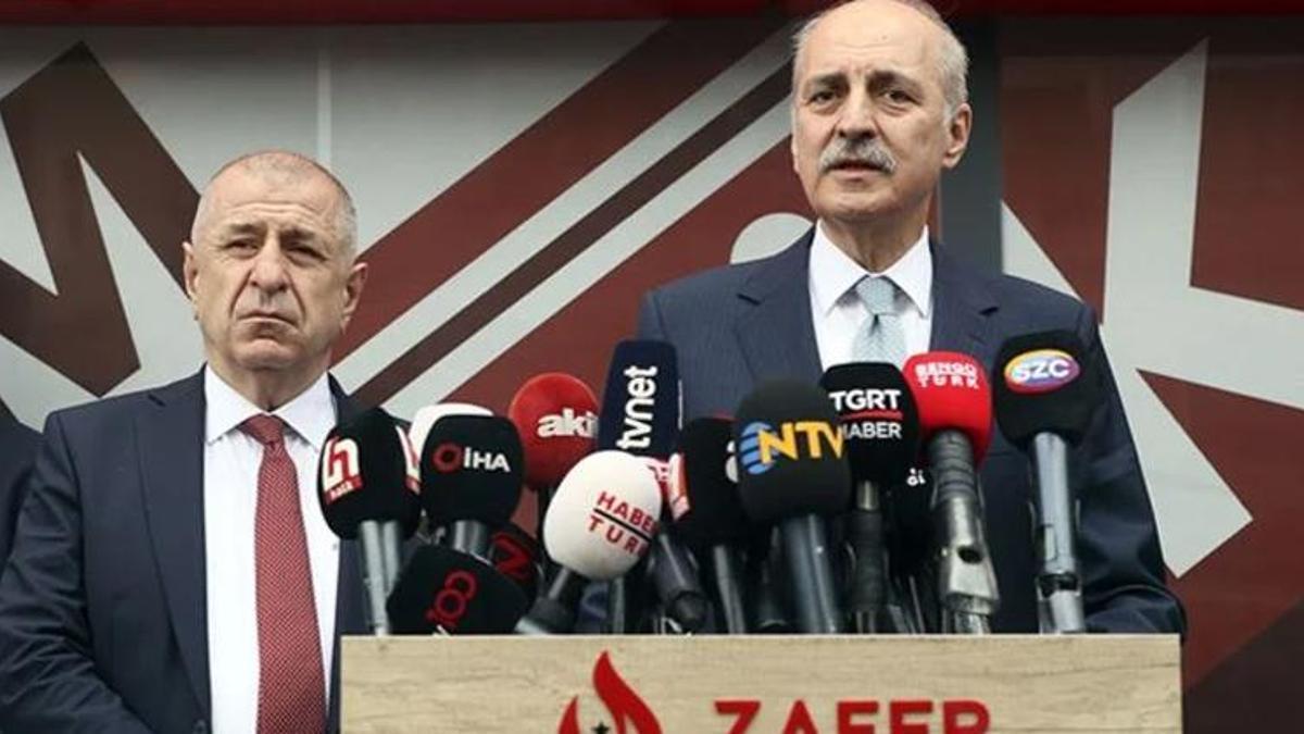 AK Parti'den Zafer Partisi'ne ziyaret! Kurtulmuş ve Özdağ’dan ortak açıklama