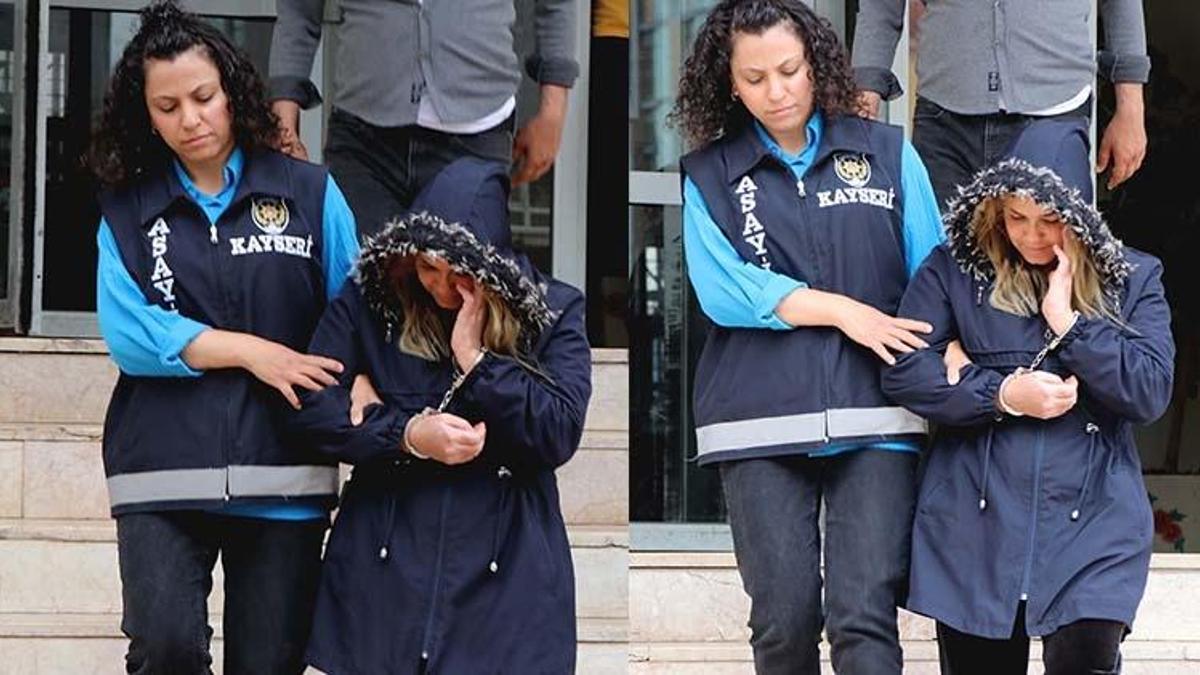 15 yıl hapisle aranan kadın hükümlü, bazanın altında yakalandı