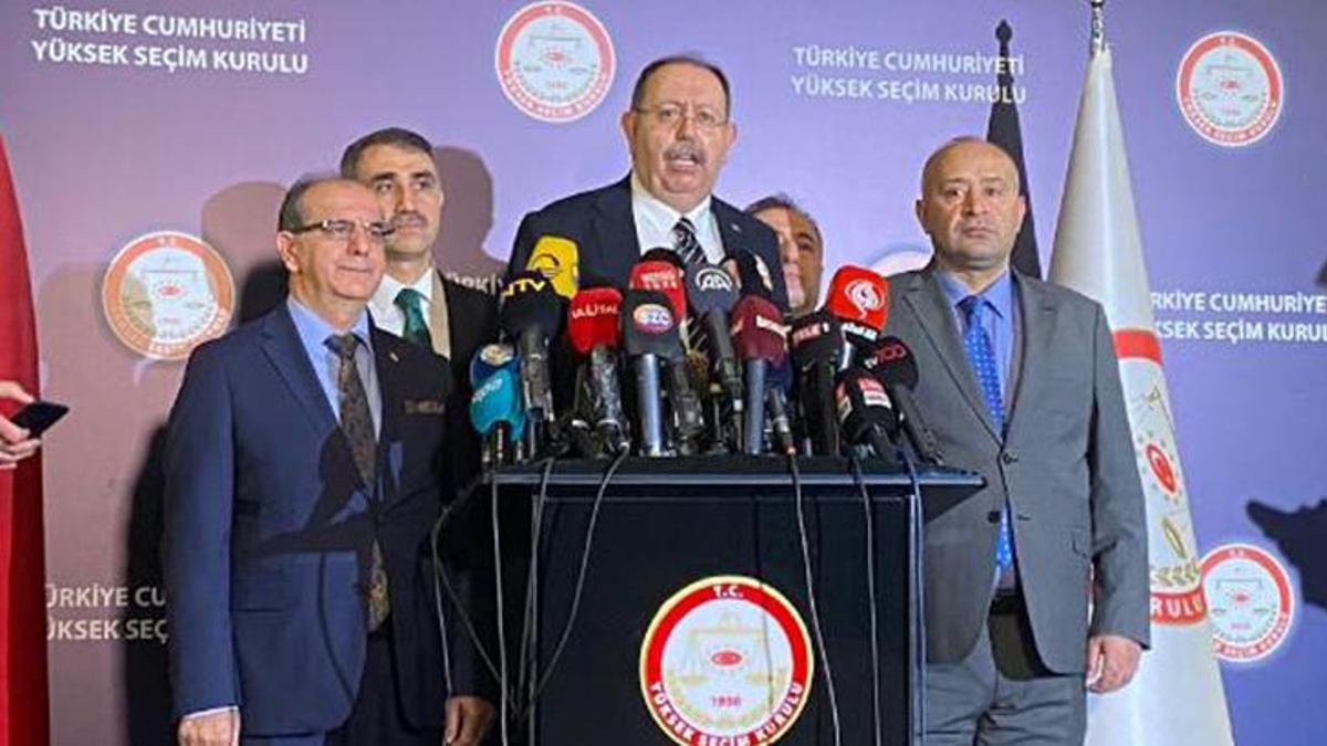 YSK Başkanı: Şu ana kadar açılan sandık oranı yüzde 75,42'dir