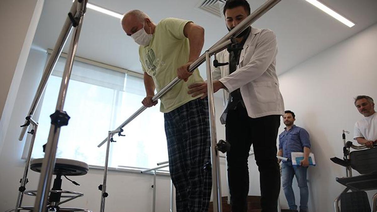 'Yürümesi çok zor' dediler, 5 ayda ayağa kalktı