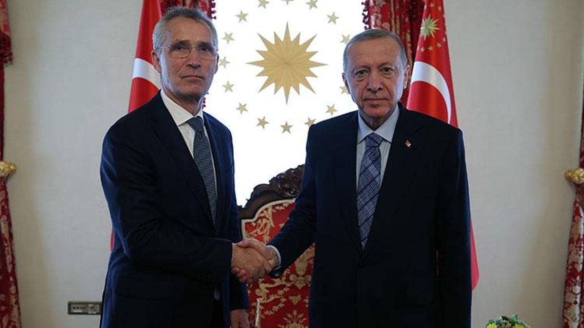 Cumhurbaşkanı Erdoğan NATO Genel Sekreteri Stoltenberg'i kabul etti
