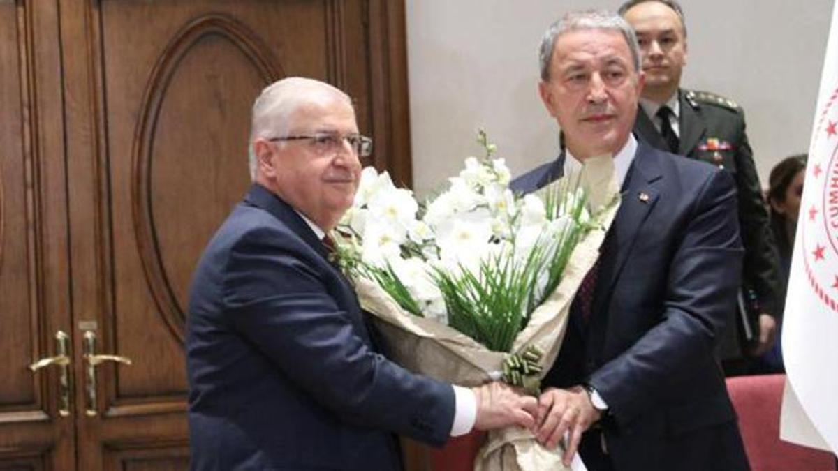 Milli Savunma Bakanlığı'nda devir teslim!