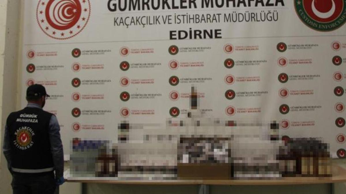 1 milyon liralık vurgun! Sırbistan’dan gelen otobüste ele geçirildi