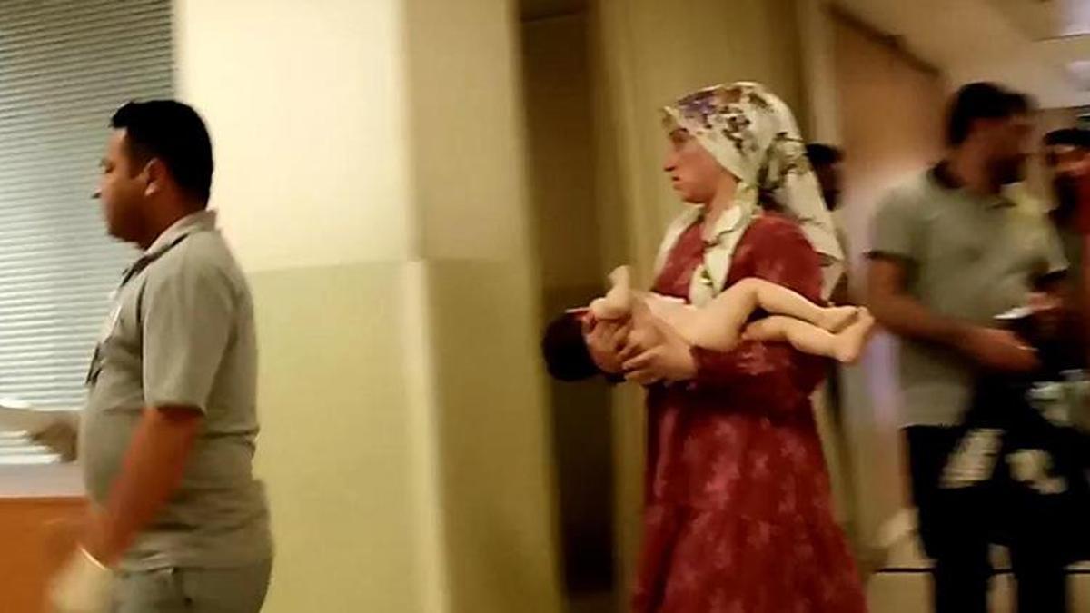 11 aylık bebeğin üzerine sıcak kakao döküldü! Hemen hastaneye kaldırıldı