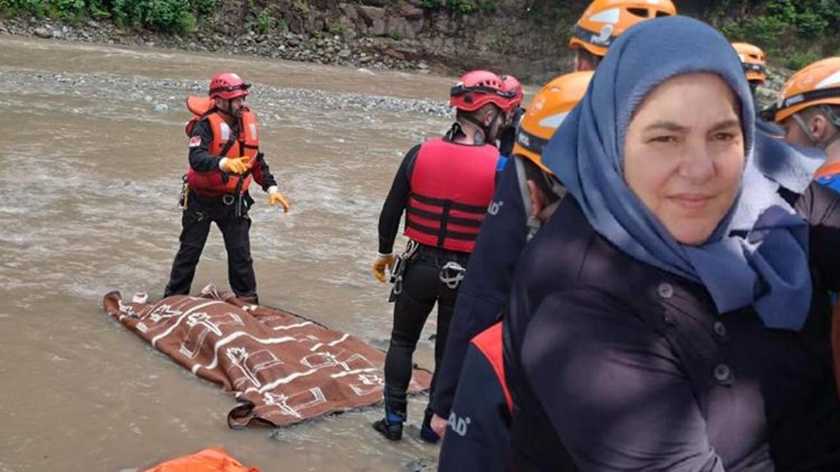 Kaybolduktan sonra dere kenarında cesedi bulunan kadın, akıntıya kapılmış