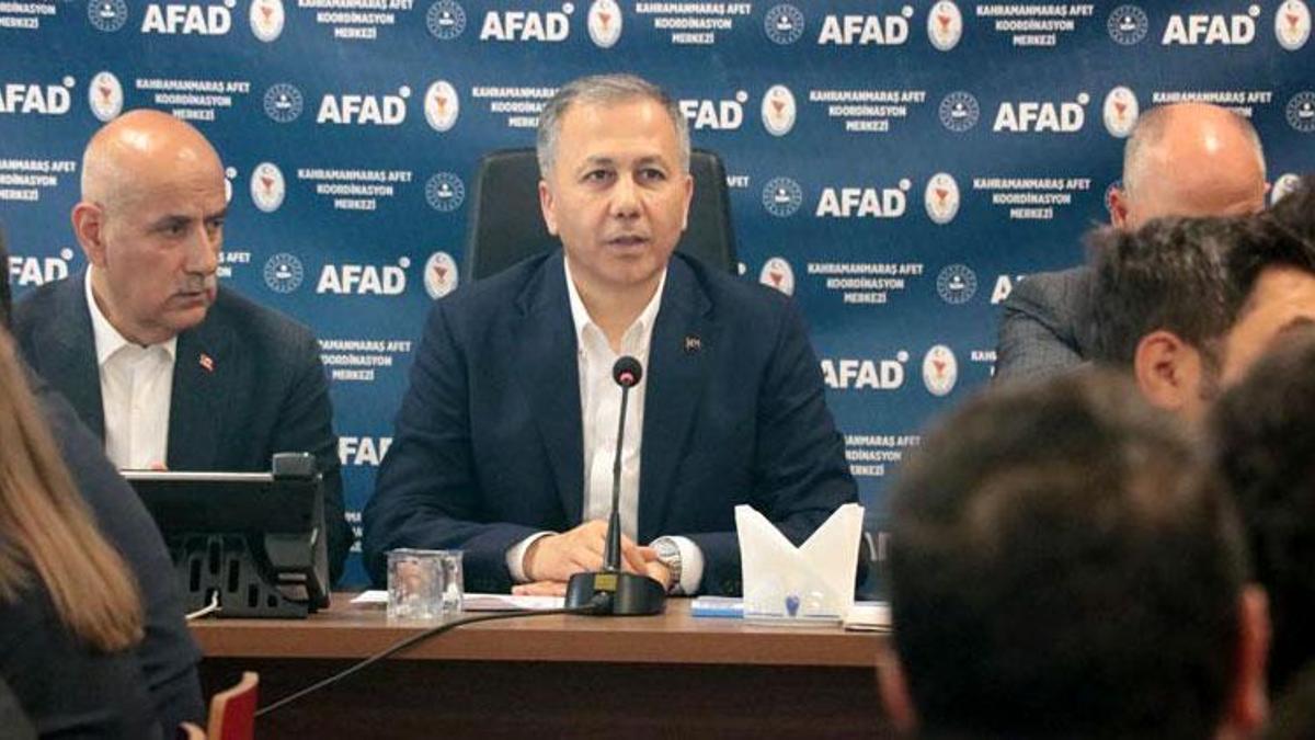 İçişleri Bakanı Yerlikaya: Kahramanmaraş’a yaklaşık 110 bin 681 konut yapılacak, 36 bin 94’ünün ihalesi yapıldı