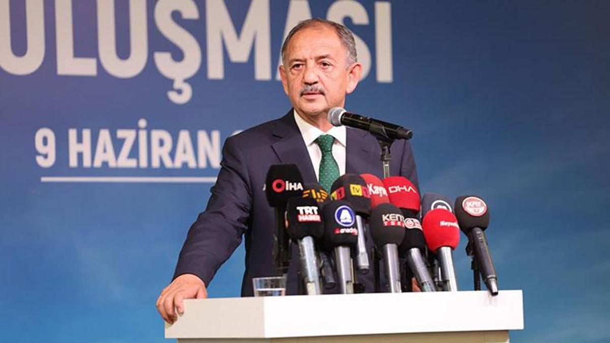 Bakan Özhaseki: Depremden etkilenen 11 ilde afet konutlarımız hızla yükseliyor