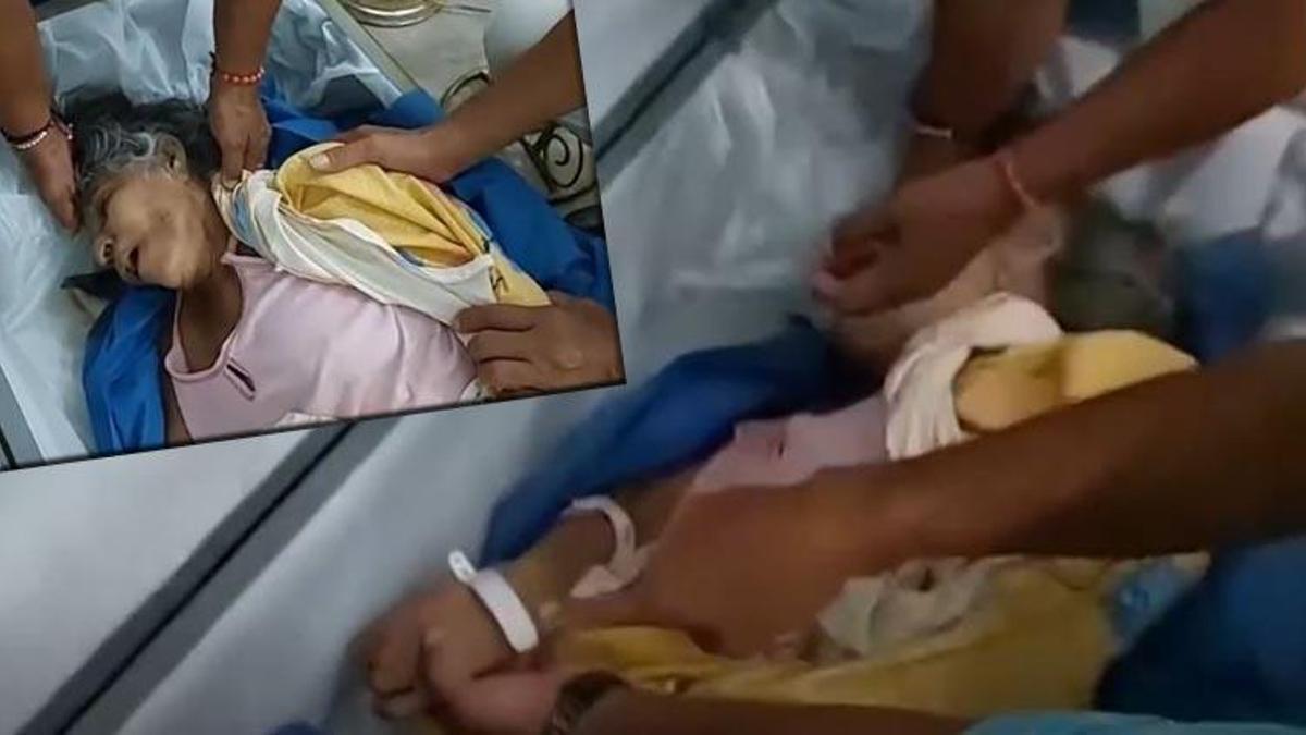 Hastanede 'öldü' denildi, tabutun içinde canlandı! Görüntüler şoke etti
